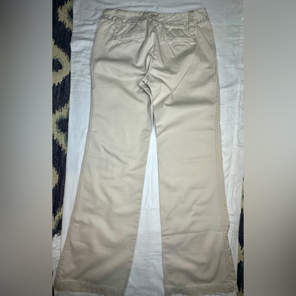 Old Navy Women’s Low Rise Khaki Boyfriend Pants Jeans Size 0 - Picture 4 of 8